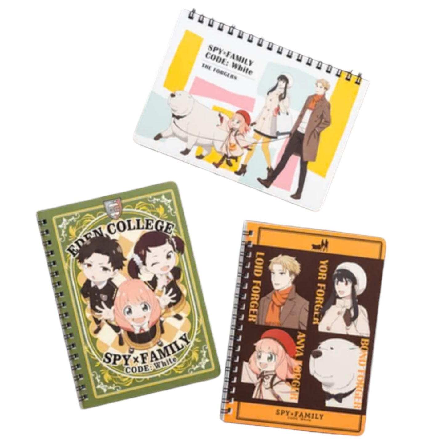 Ichiban Kuji - SpyxFamily - Code:White - Notizheft: Anya Forger & Demian Desmond & Becky Blackbell