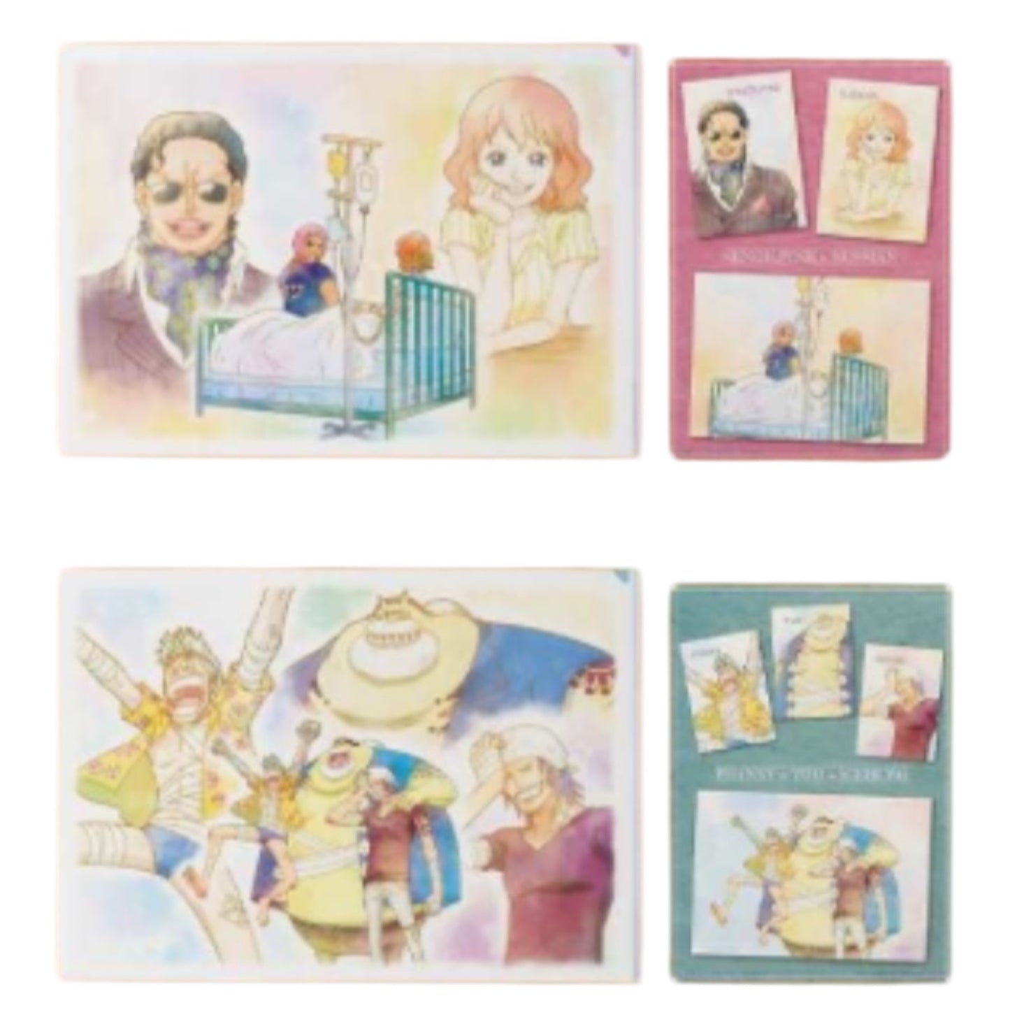 Ichiban Kuji - One Piece - Emotional Stories 2 - Clear File: Senor Pink & Russian