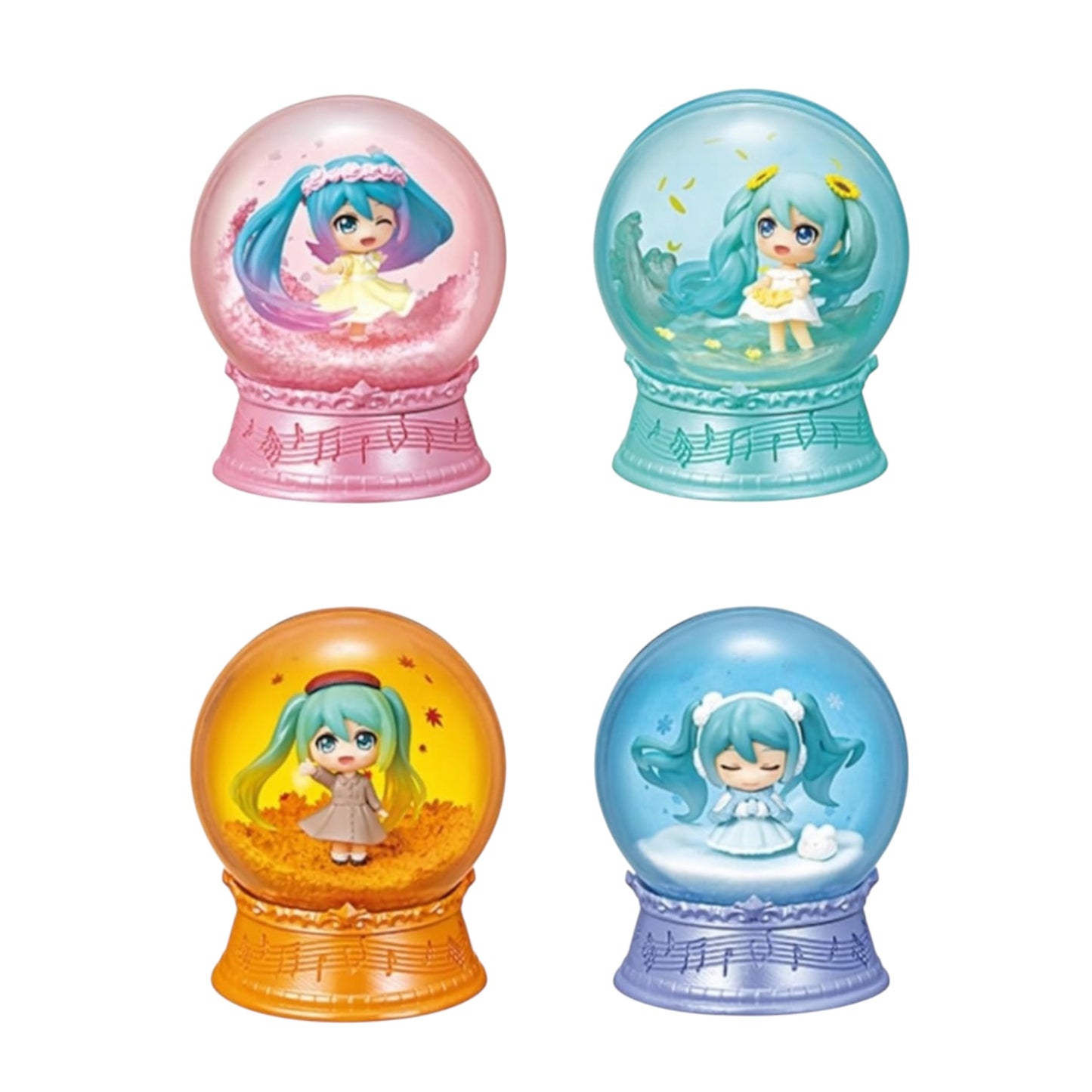 Hatsune Miku - Re-Ment - Scenery Dome: Miku