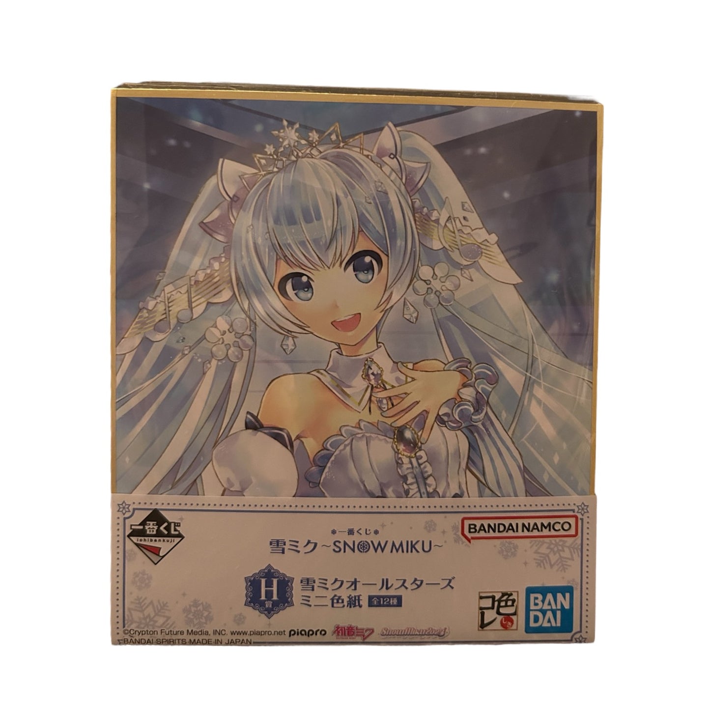 Ichiban Kuji: Snow Miku - Shikishi: Ver.A