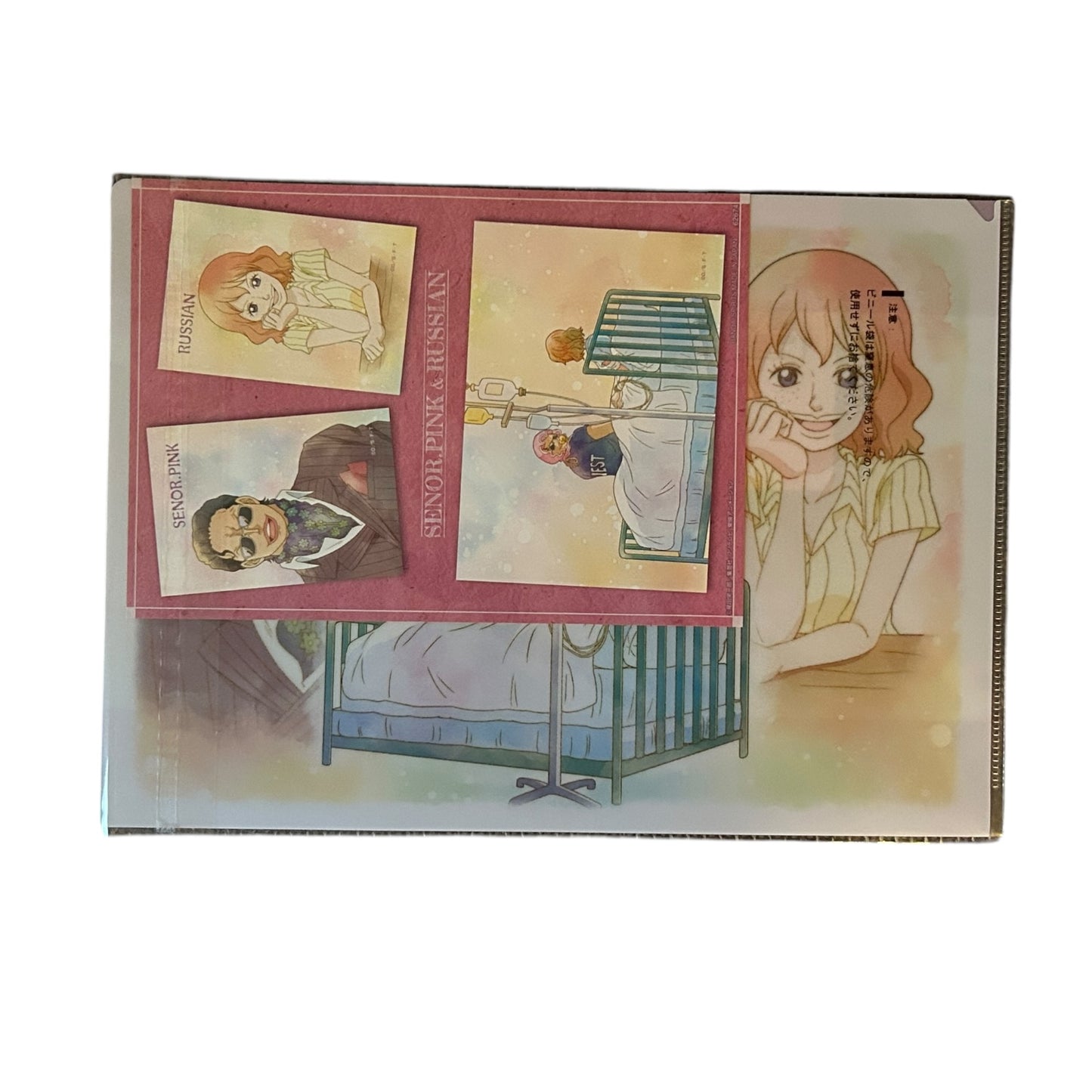 Ichiban Kuji - One Piece - Emotional Stories 2 - Clear File: Senor Pink & Russian