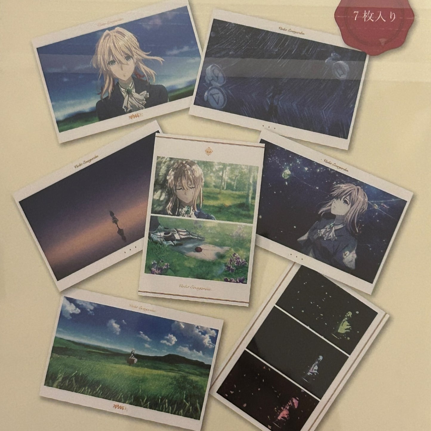 Violet Evergarden - Opening & Ending: Postkarten Set