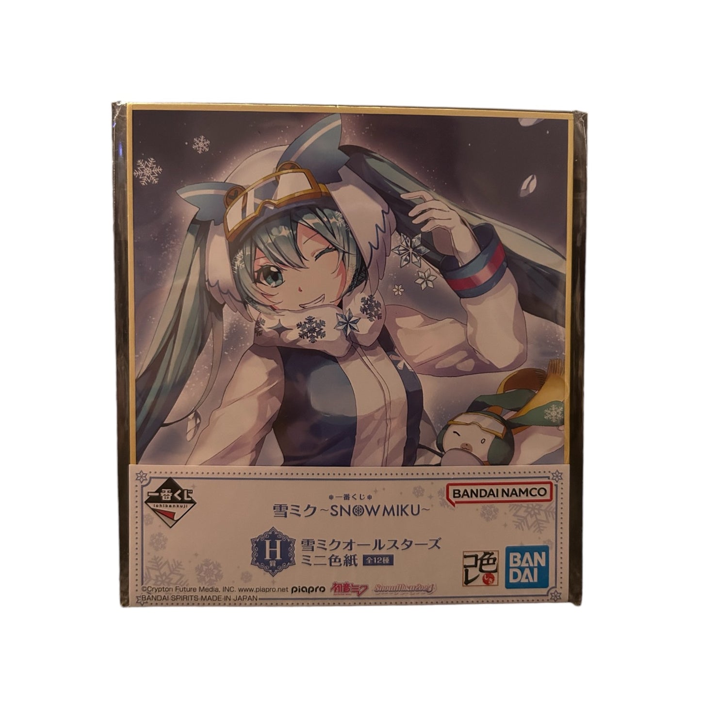 Ichiban Kuji: Snow Miku - Shikishi: Ver.E