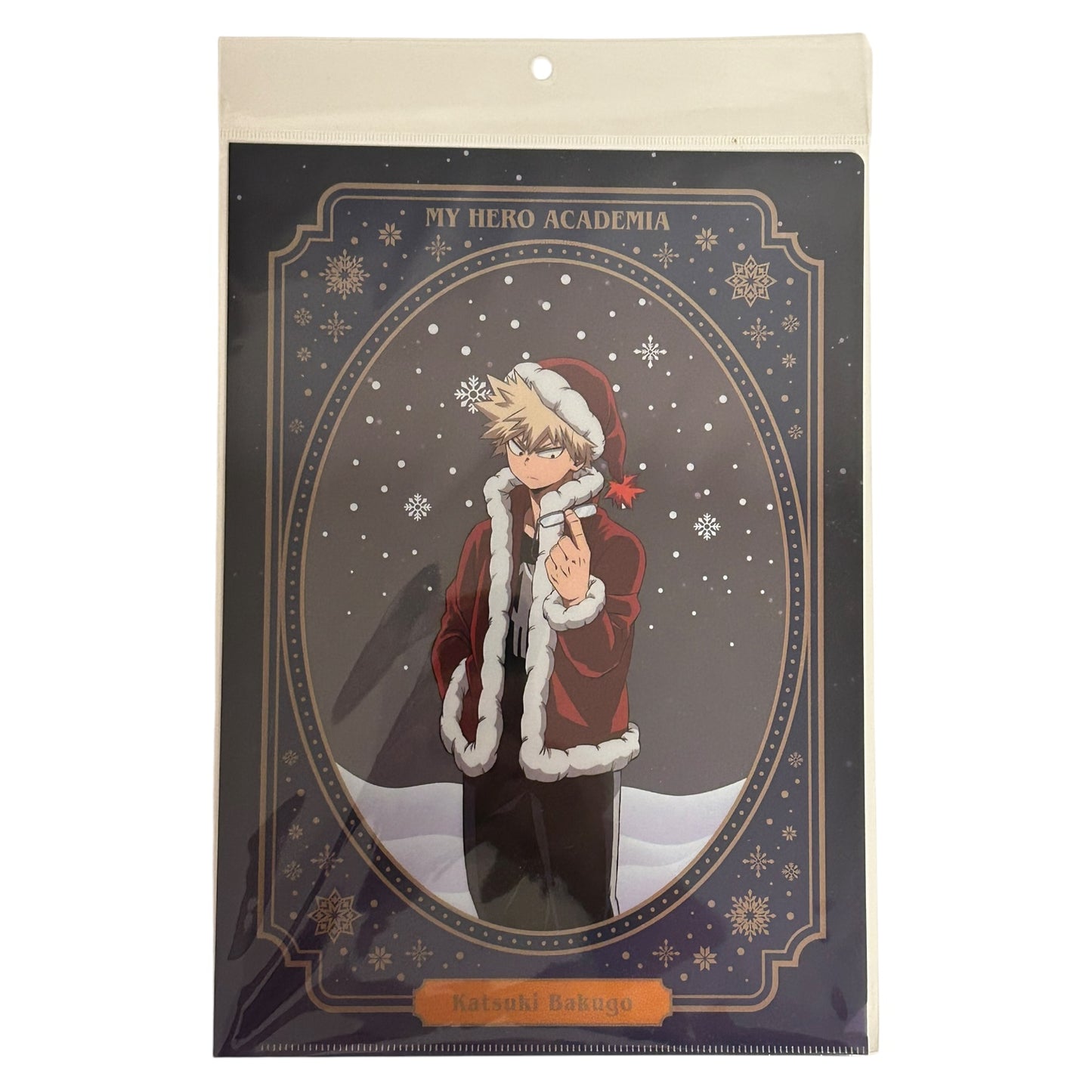 My Hero Academia - Christmas Edition - Clear File: Katsuki Bakugo