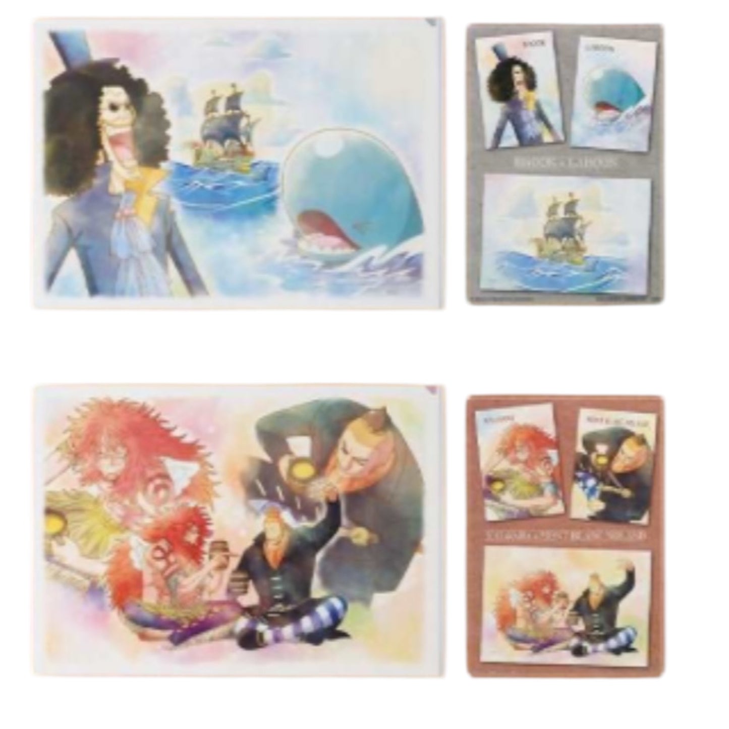 Ichiban Kuji - One Piece - Emotional Stories 2 - Clear File: Brook & Laboon