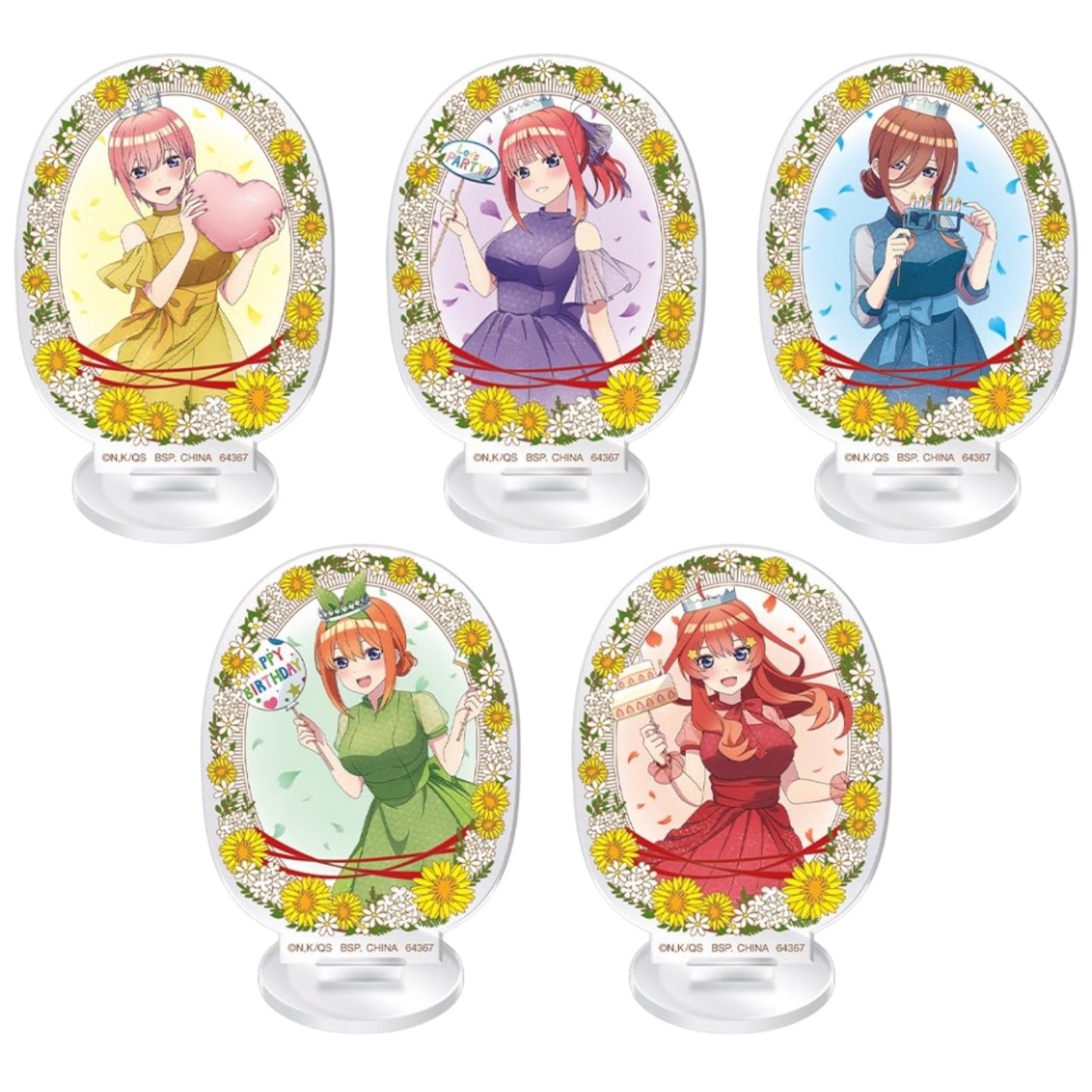 Ichiban Kuji - The Quintessential Quintuplets - Quintuplets Celebration - Aufsteller: Miku Nakano Ver.A