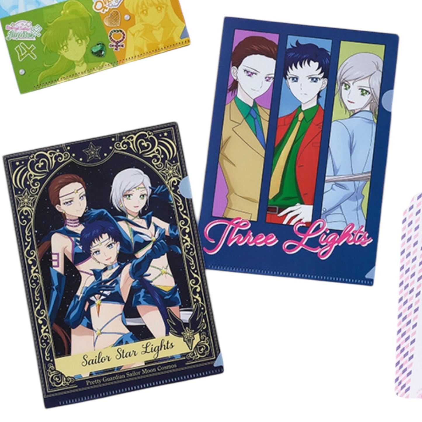 Ichiban Kuji - Sailor Moon Cosmos - Holy Lights Collection - Clear File: Three Lights