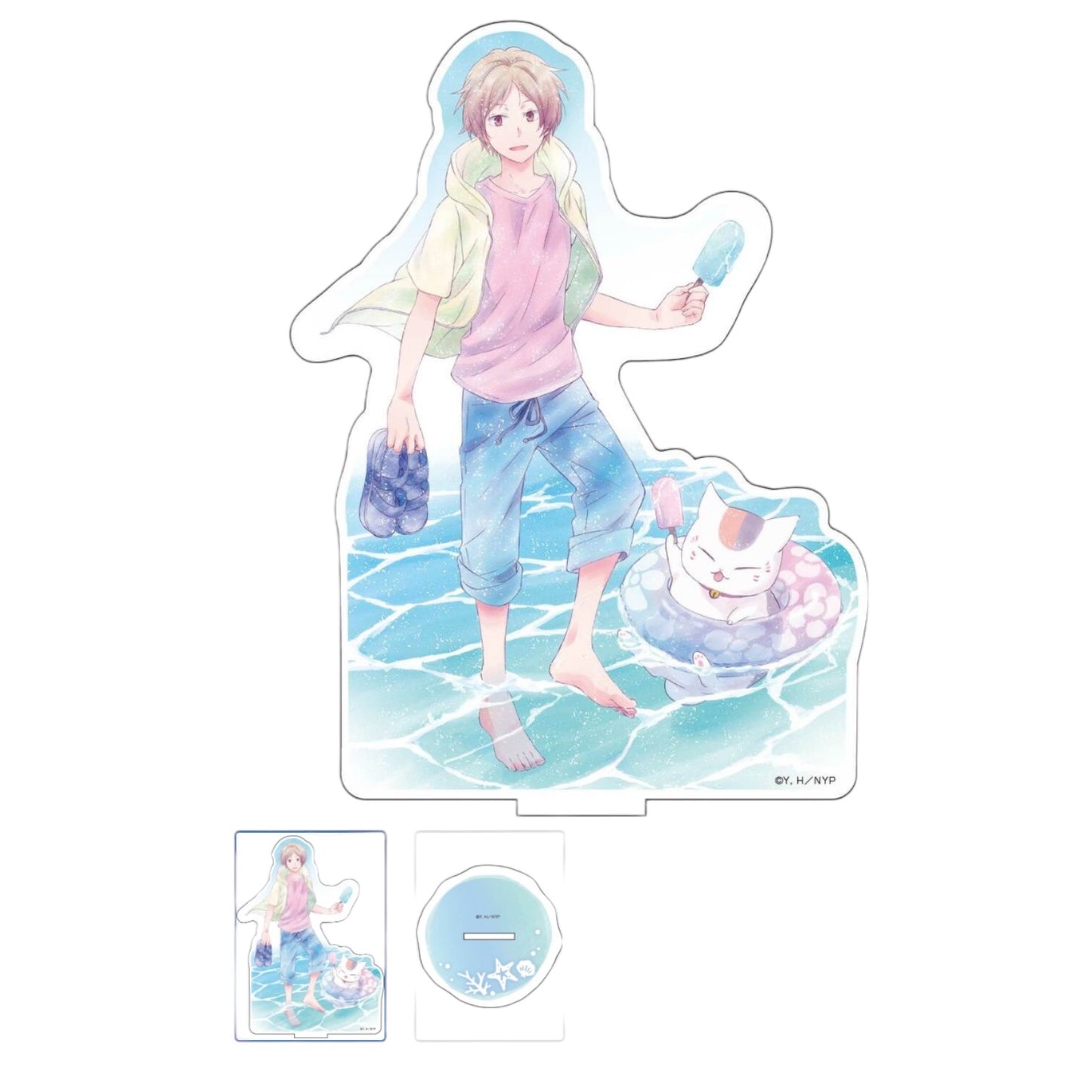 Pakt der Yokai - Original Illustrations Vol.2 - Aufsteller: Natsume Takashi & Nyanko-Sensor