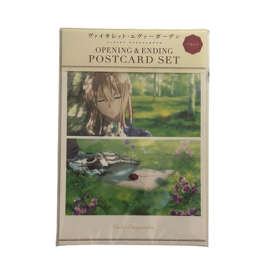 Violet Evergarden - Opening & Ending: Postkarten Set
