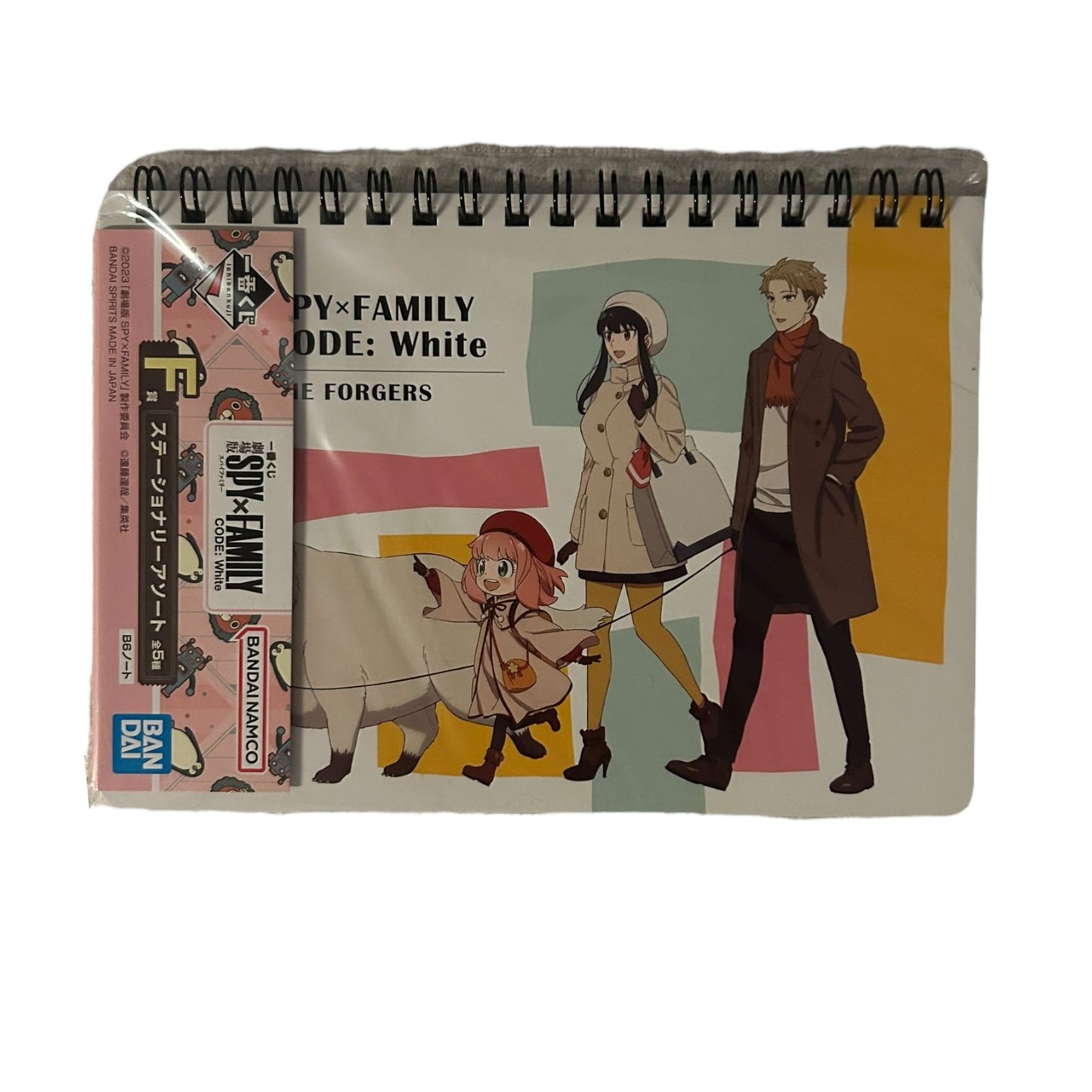 Ichiban Kuji - SpyxFamily - Code:White - Notizheft: Familie Forger Ver.B