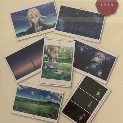 Violet Evergarden - Opening & Ending: Postkarten Set